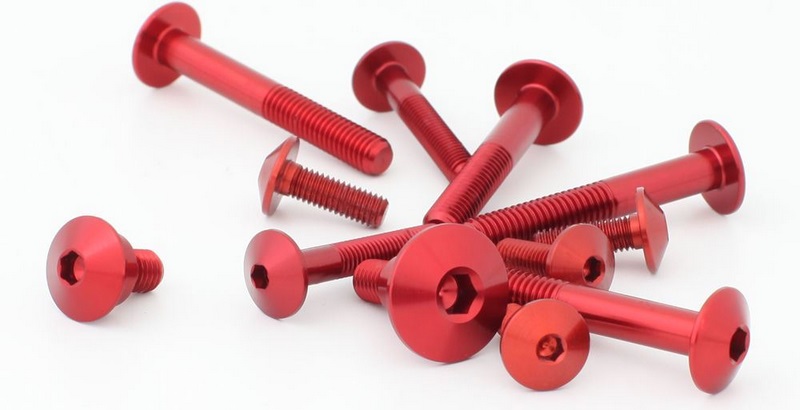 Fairing Bolts Kit, Red - Webike Thailand