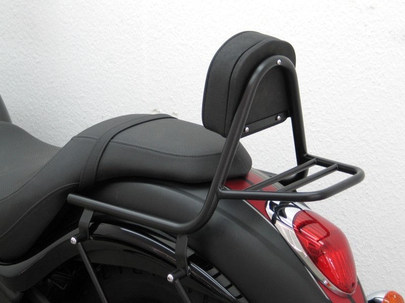 Fehling Sissy Bar with pad and carrier, black | 6032 RG - Webike Thailand