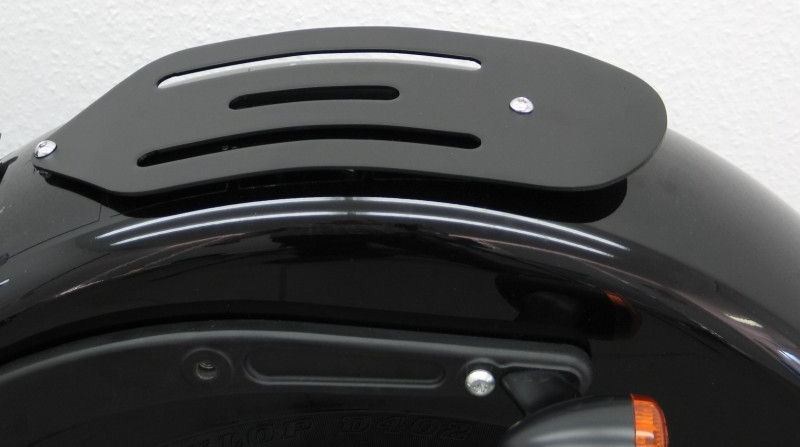 Fehling Solo-Rack from metal sheet, black | 6049 BRB - Webike Thailand