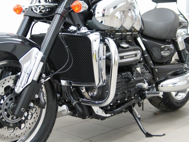 Fehling Protection Guard one piece, from 38 mm tube, pair | 6082 DGX - Webike Thailand