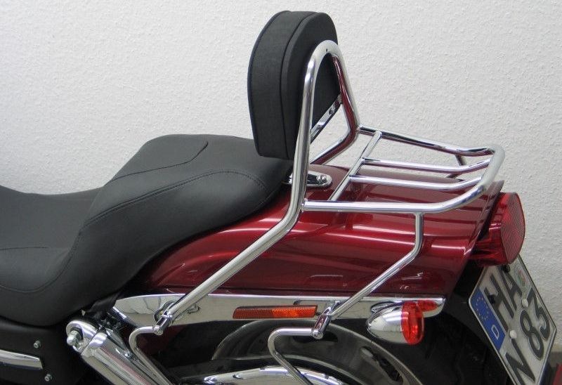 Fehling Codriver Sissy Bar with pad and carrier | 7875 BRG - Webike Thailand