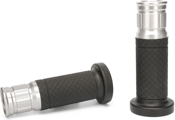 GILLES TOOLING GRIPS HANDLEBAR GT SILVER | HG-01-KIT-S - Webike Thailand