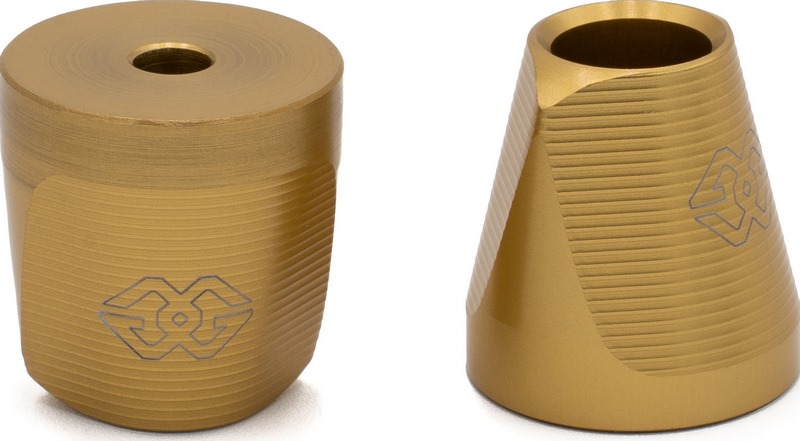 Handlebar weights KIT, gold - Webike Thailand