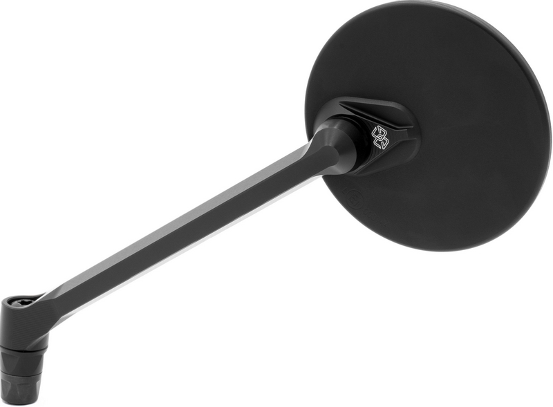 [GILLES TOOLING] MOON dashboard mirror left round black matt