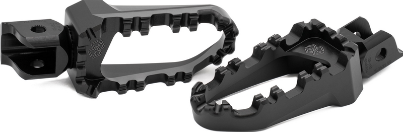 Pro-X Enduro replacement footrests, rider, black - Webike Thailand