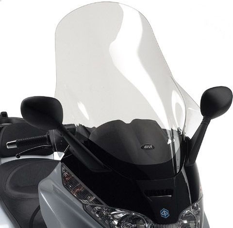 Givi Specific screen transparent 80x60 cm Piaggio X8/X-Evo | D500ST - Webike Thailand