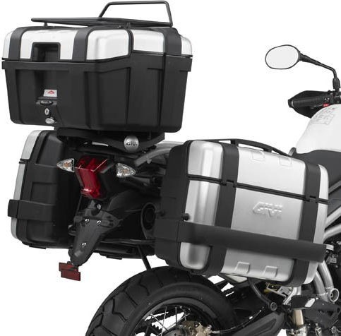 Givi SR6401 Triumph Tiger 800, Rear Rack specific for Monokey top case, Monokey plate included | SR6401 - Webike Thailand