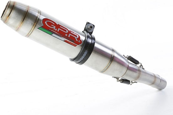 GPR Original For Benelli 502 C 2019/20 E4 Homologated Slip-On Exhaust Deeptone Inox | BE.20.DE - Webike Thailand