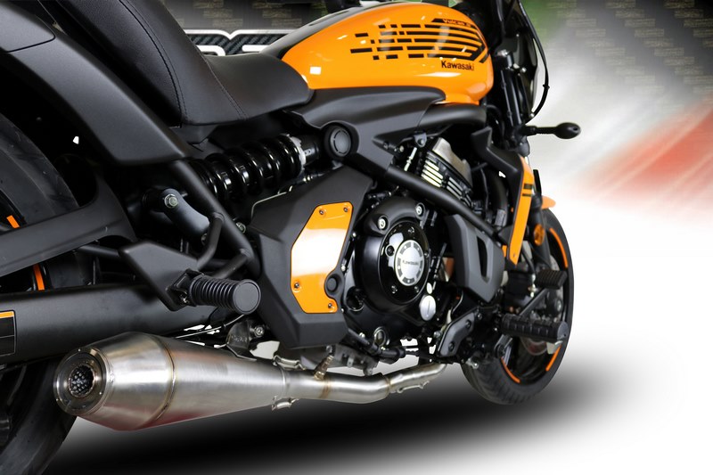 GPR Original For Kawasaki Vulcan 650 2018/20 E4 Homologated Full Exhaust Catalized Ultracone | E4.CO.K.172.CAT.ULTRA - Webike Thailand
