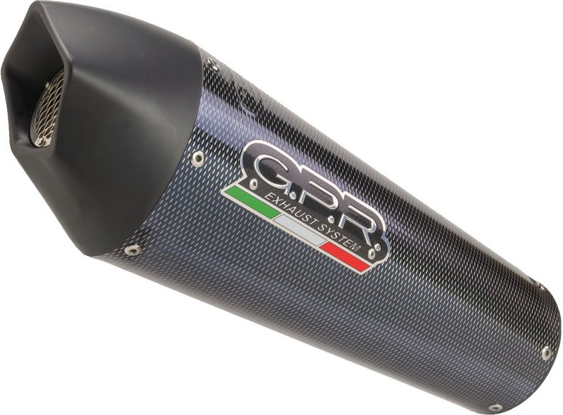 GPR Original For Ducati Monster 1200 S/R 2017/20 E4 Homologated Slip-On Catalized Gp Evo4 Poppy | E4.D.128.CAT.GPAN.PO - Webike Thailand