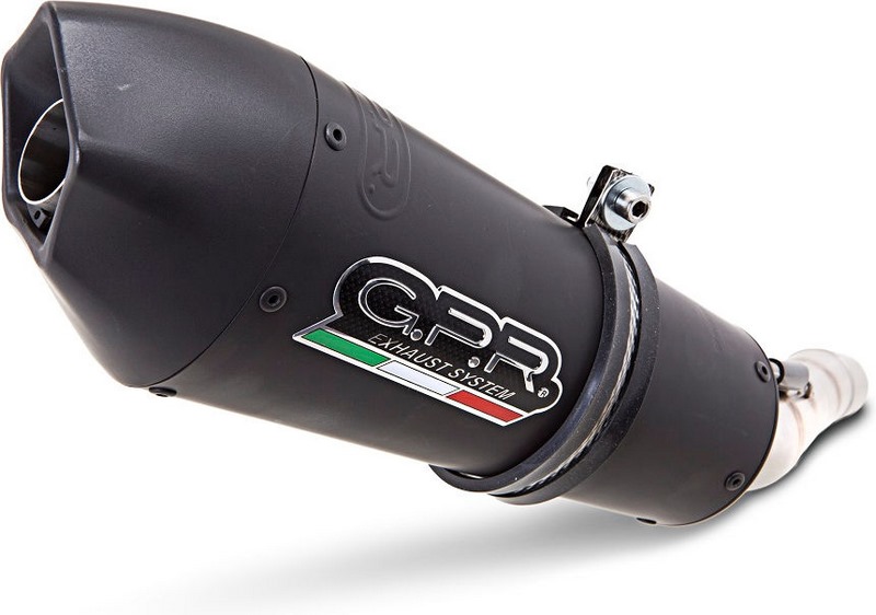 GPR Original For Ducati Diavel 1198 2017/19 E4 Homologated Slip-On Catalized Gp Evo4 Black Titanium | E4.D.136.CAT.GPAN.BLT - Webike Thailand