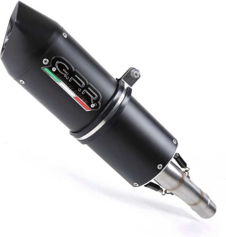 GPR Exhaust System  Kawasaki Z 900 E 2021/22 e5 Homologated slip-on exhaust Furore Evo4 Nero | E5.K.177.FUNE - Webike Thailand
