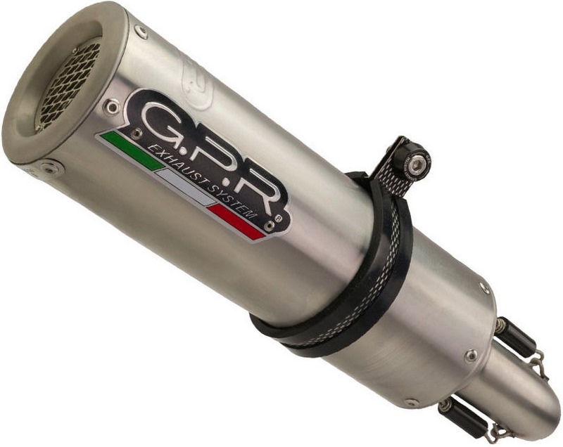 GPR Original For Moto Guzzi Griso 1200 8V 2007/16 Homologated Slip-On Exhaust M3 Inox  | GU.17.M3.INOX - Webike Thailand
