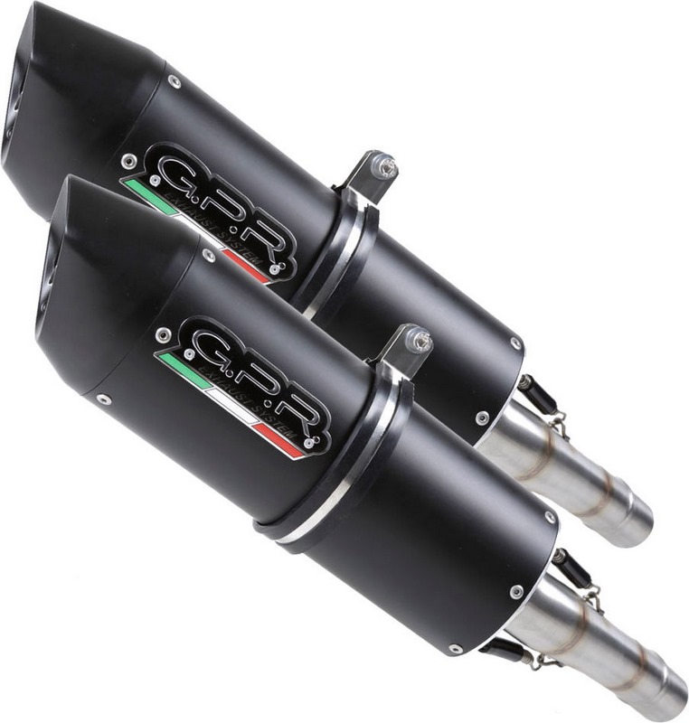 GPR Original For Honda Cb 1100 Sf X-Eleven 1997/06 Pair Homologated Slip-On Exhaust Furore Nero | H.81.1.FUNE - Webike Thailand