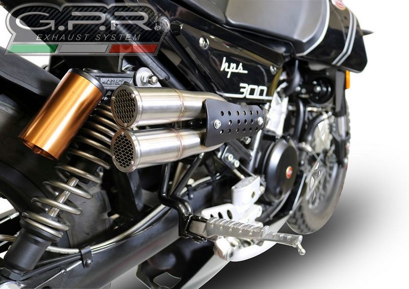 GPR Original For F.B. Mondial Hps 300 2018/20 E4 Homologated Slip-On Exhaust F205 | MD.4.DUP - Webike Thailand