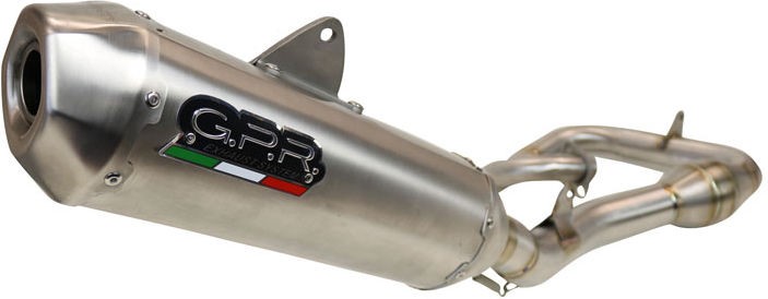 GPR Exhaust System  Yamaha Sx 250 F 2020 Mx competition full line Pentacross FULL Titanium | PNT.MX.2.FTT - Webike Thailand