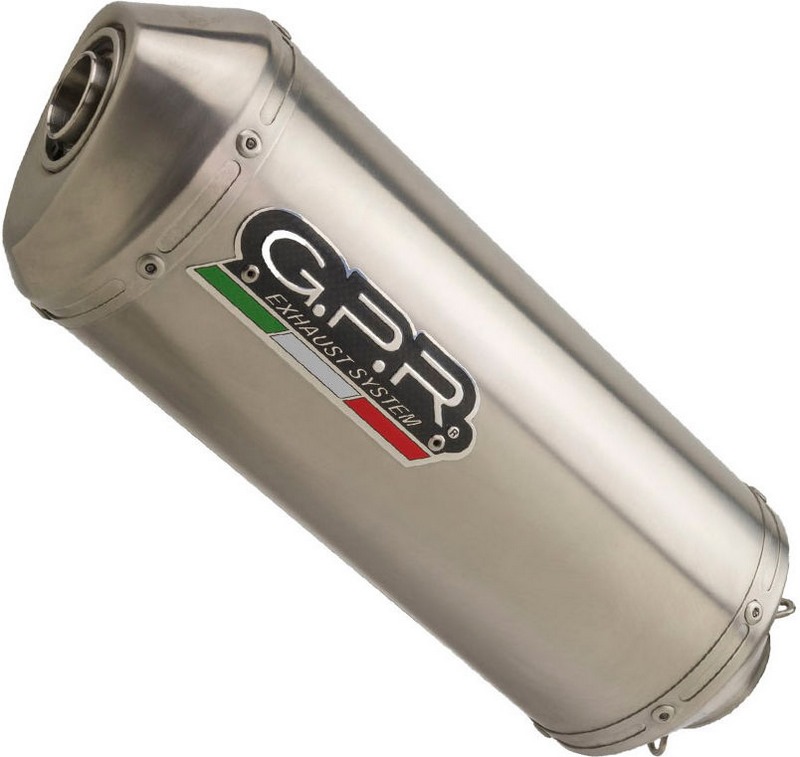 GPR Original For Suzuki Gsf Bandit 650-S 2007/14 Homologated Slip-On Exhaust Satinox  | S.106.SAT - Webike Thailand