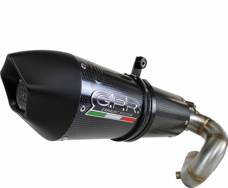 GPR HOMOLOGATED EURO 4 NOISE LEVEL SLIP-ON EXHAUST SYSTEM | E4.KTM.55.2.GPAN.PO - Webike Thailand