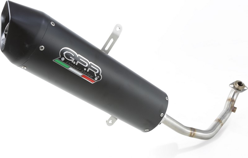GPR Exhaust System  Piaggio Vespa 125 Granturismo 2003/07 Racing full system FURORE NERO | SCOM.182.RACE.FUNE - Webike Thailand