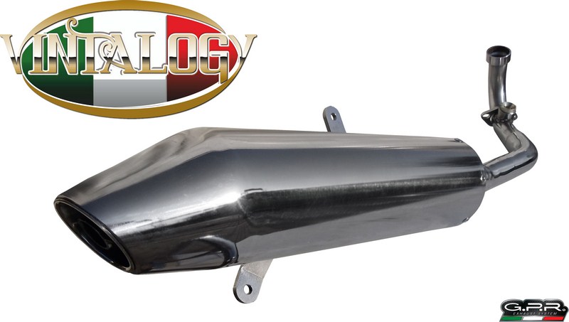 GPR HOMOLOGATED SLIP-ON EXHAUST SYSTEM | VIN.9.VI - Webike Thailand