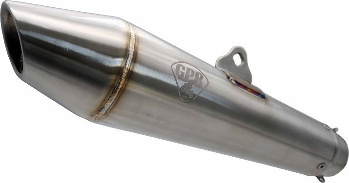 GPR Exhaust System  Moto Guzzi V 35 Tt - SP - Lario - Gt- Custom 1982/1992 Universal Homologated silencer without link pipeVintavoge Cafè Racer | CAFE.59.VV - Webike Thailand