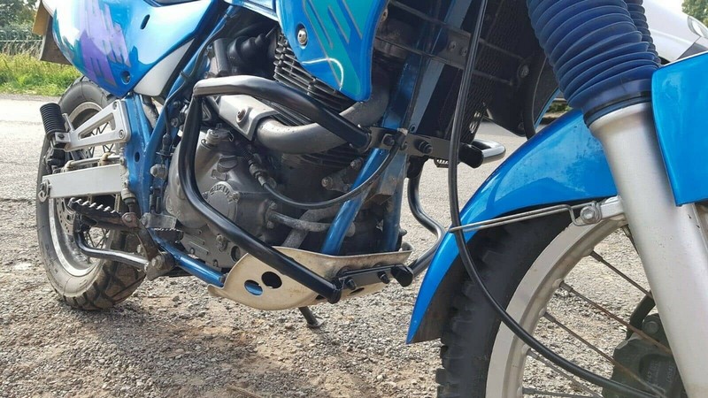 Hepco & Becker Engine protection bar-black for Suzuki DR 650 RS-E-START from 1991 | 502302 00 01 - Webike Thailand