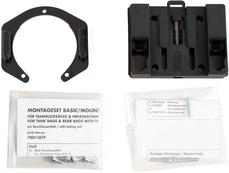 Hepco & Becker Tankring Basic Incl. Fastener For Tankbag For Kawasaki Z 1000 SX 2015-2016 | 5162525 00 01 - Webike Thailand