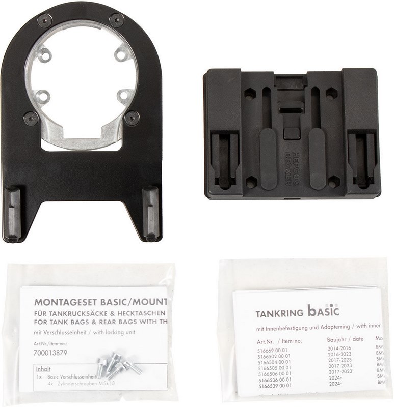Hepco & Becker Tankring Basic Incl. Fastener For Tankbag For BMW R nineT Urban G/S 2017-2023 | 5166506 00 01 - Webike Thailand