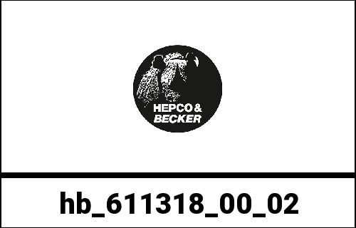 Hepco & Becker Sissybar with rearrack for Suzuki VZ 1600 Marauder/ Intruder M 1600 | 611318 00 02 - Webike Thailand