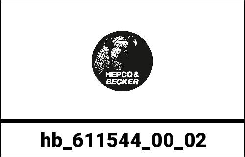 Hepco & Becker Sissybar with rearrack for Moto Guzzi California 1400 Custom/Touring/Audace/Eldorado | 611544 00 02 - Webike Thailand