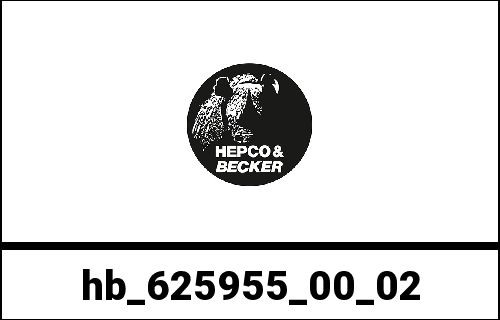 Hepco & Becker Saddlebag tube-carrier for leatherbags - chrome for Honda VT 750 Shadow from 2008 | 625955 00 02 - Webike Thailand