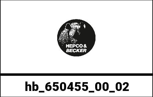 Hepco & Becker Side-and Topcasecarrierset-chrome for Yamaha V Max until 2002 | 650455 00 02 - Webike Thailand