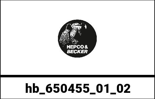 Hepco & Becker Tube Topcasecarrier-chrome for Yamaha V Max until 2002 | 650455 01 02 - Webike Thailand