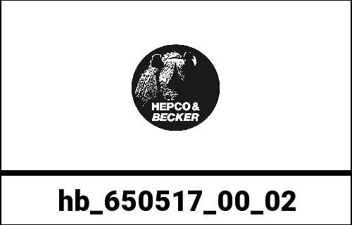 Hepco & Becker Sidecarrier permanent mounted-chrome for Moto Guzzi California III from 1988 | 650517 00 02 - Webike Thailand