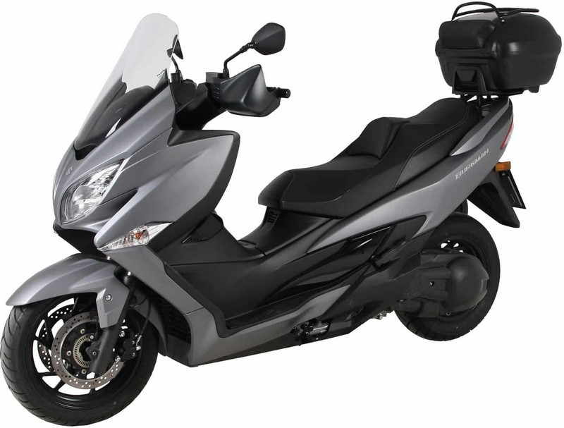 Hepco & Becker Alurack topcasecarrier – black for Suzuki Burgman 400 from 2017 | 6523539 01 01 - Webike Thailand