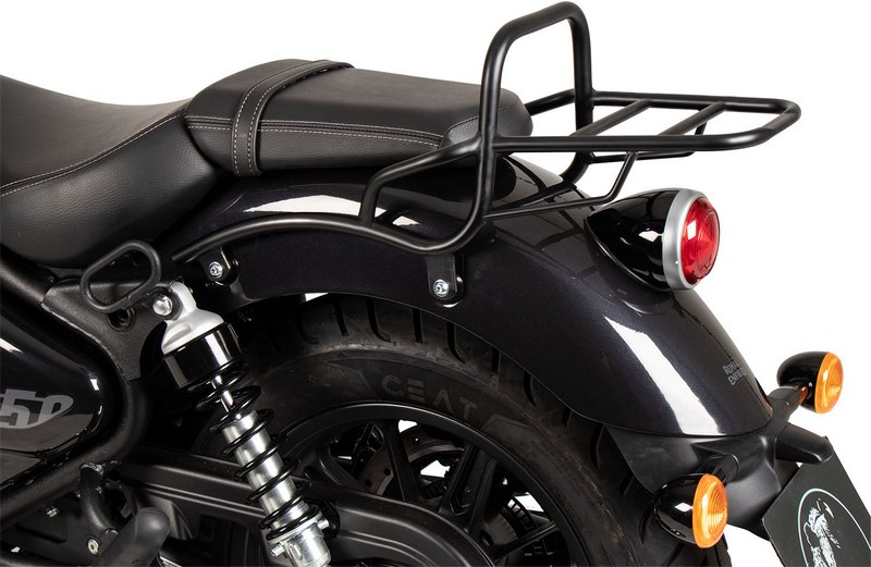 Hepco & Becker Topcase Carrier Tube-Type Black For Royal Enfield Super Meteor 650 2023- | 6547651 01 01 - Webike Thailand