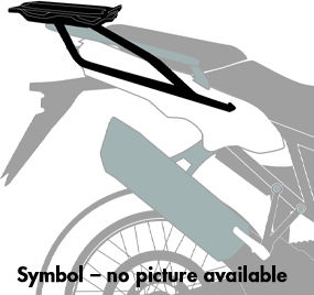 Hepco & Becker Smartrack Soft Luggage Rear Rack For Aprilia SR GT 12/200/Sport 2022- | 6807648 01 01 - Webike Thailand