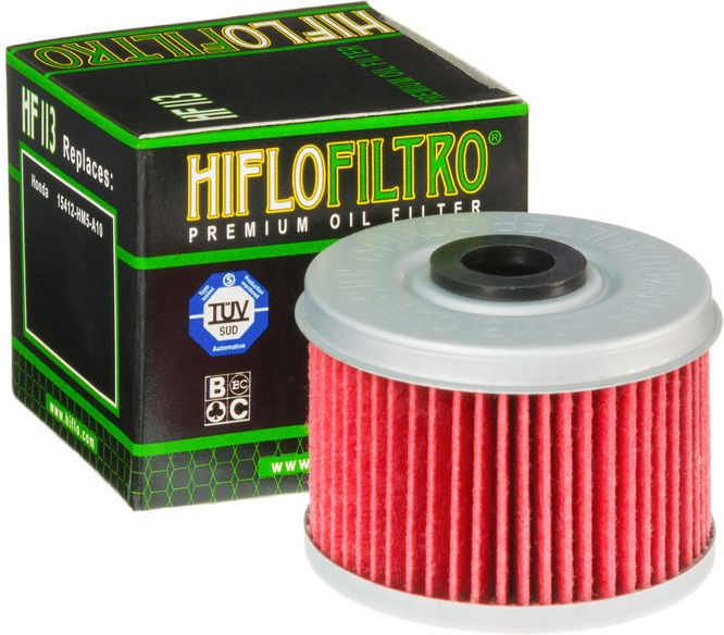 Hiflofiltro Oil filter HF113 | HF113 - Webike Thailand