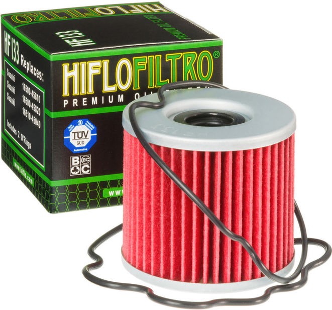 Hiflofiltro Oil filter HF133 | HF133 - Webike Thailand