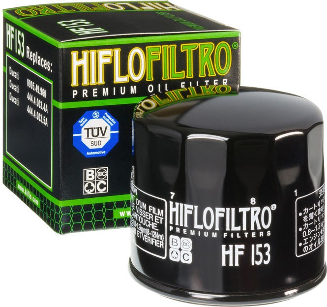 Hiflofiltro Oil filter HF153 | HF153 - Webike Thailand
