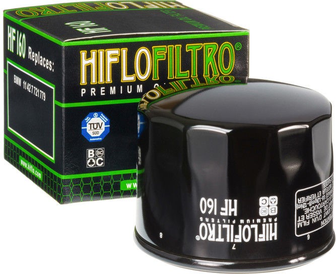 Hiflofiltro Oil filter HF160 | HF160 - Webike Thailand