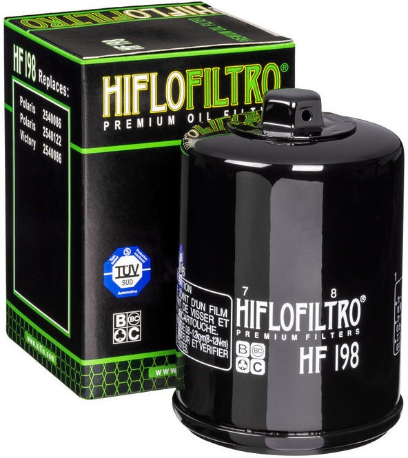 Hiflofiltro Oil filter HF198 | HF198 - Webike Thailand