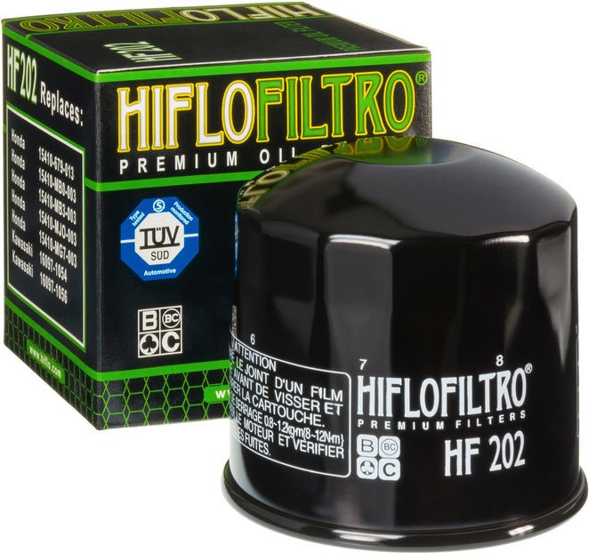 Hiflofiltro Oil filter HF202 | HF202 - Webike Thailand