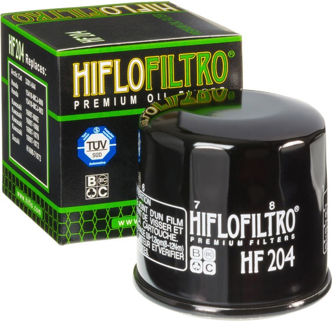 Hiflofiltro Oil filter HF204 | HF204 - Webike Thailand