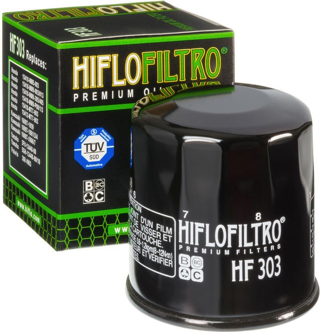 Hiflofiltro Oil filter HF303 | HF303 - Webike Thailand