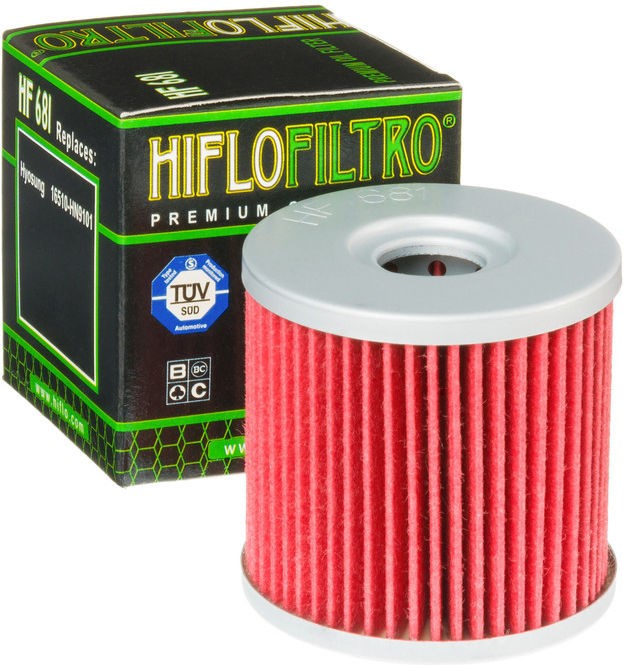 [HIFLOFILTRO] Hiflofiltro Oil filter HF681 | HF681