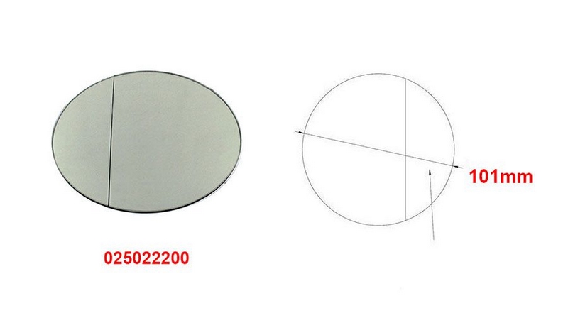 [HORNIG] Hornig Blind Angle Mirror Glasses for BMW K1200RS 1997-2000 & K1200GT 2001-2005 | 025022200