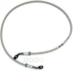 [HORNIG] Hornig Stainless-steel braided brake hose one piece | 3432443