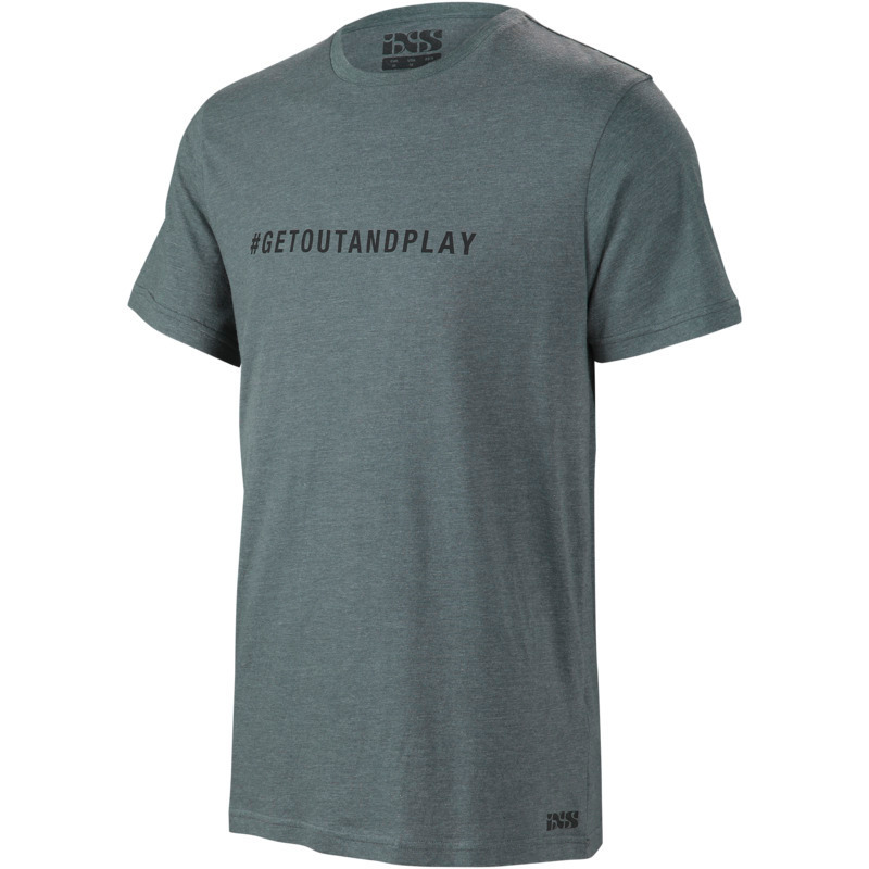 IXS / イクス Get Out + Play Tシャツ Graphite 473-510-6032-130