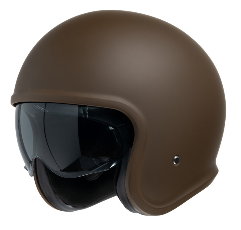 IXS / イクス ジェットヘルメット 880 1.0 フラット ブラウン X10060-M88